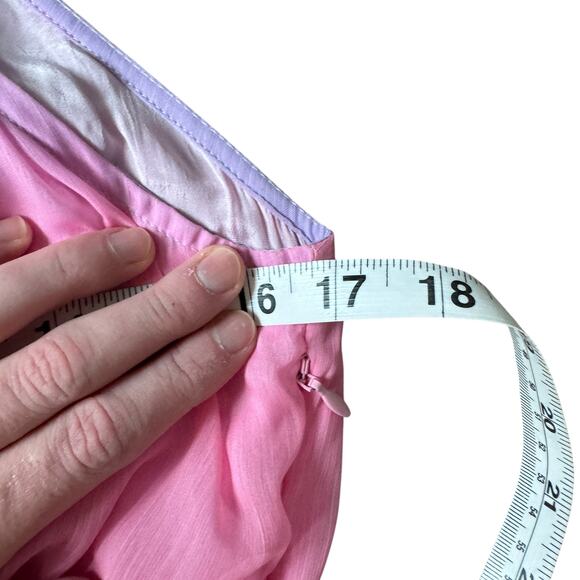 NEW Rococo Sand Emi Ombre Pleated Halter Dress - Picture 10 of 12